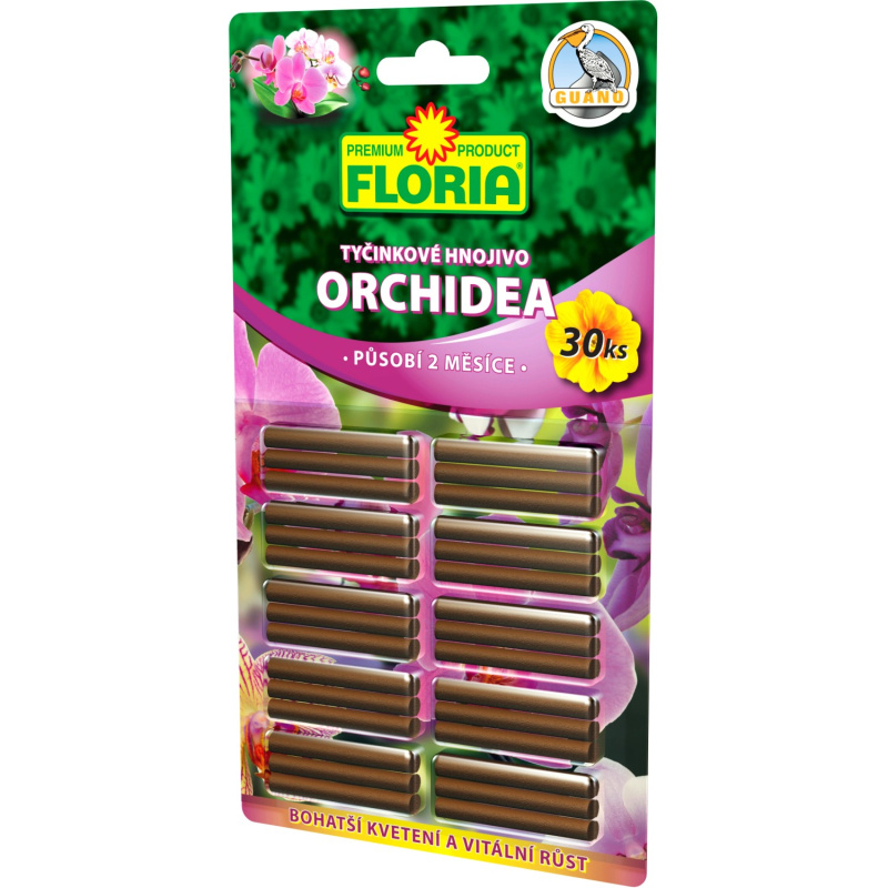 FLORIA Tyčinkové hnojivo pro orchideje