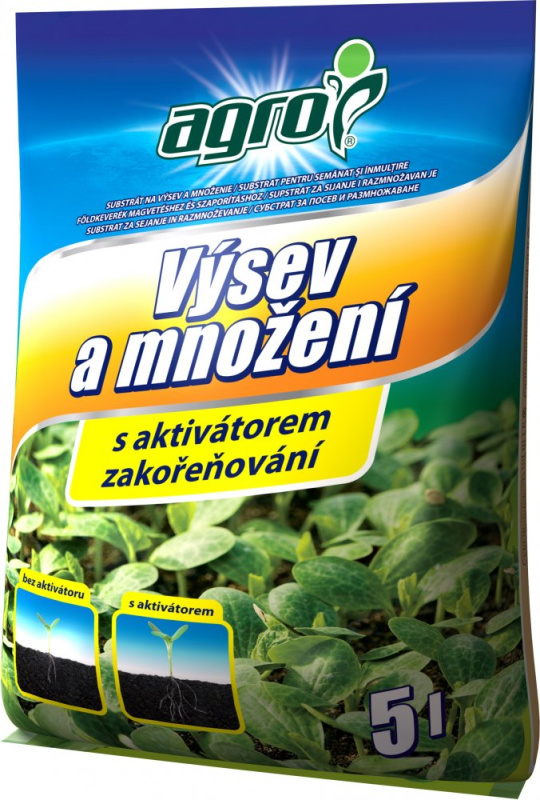 Agro Substrát pro výsev a množení 5 l