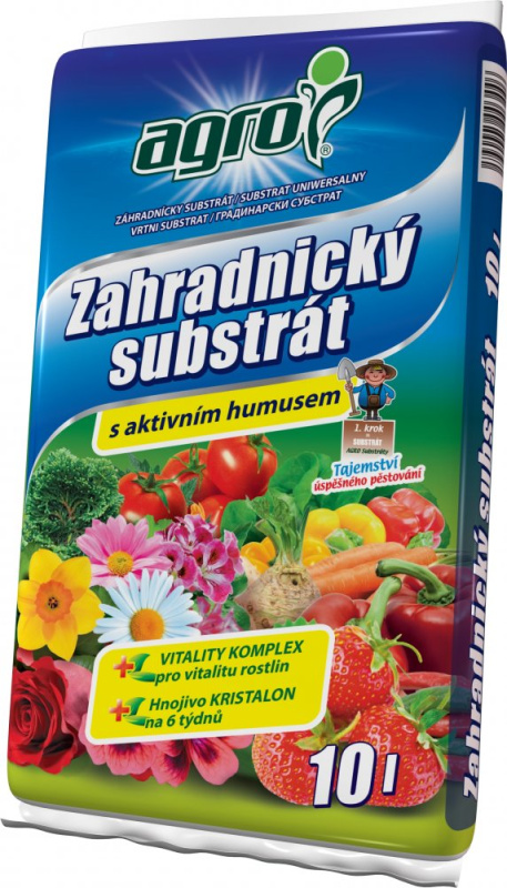 AGRO substrát zahradnický 10 l