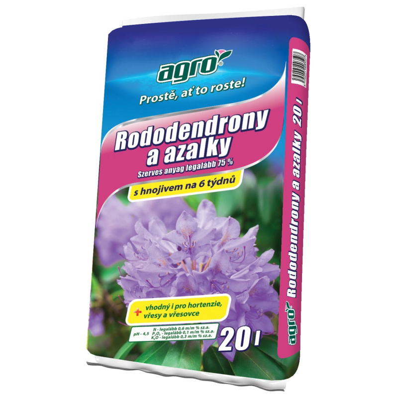 Agro Substrát pro rododendrony a azalky 20 l