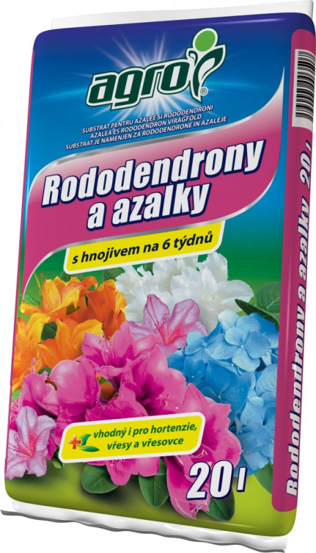 Agro Substrát pro rododendrony a azalky 20 l