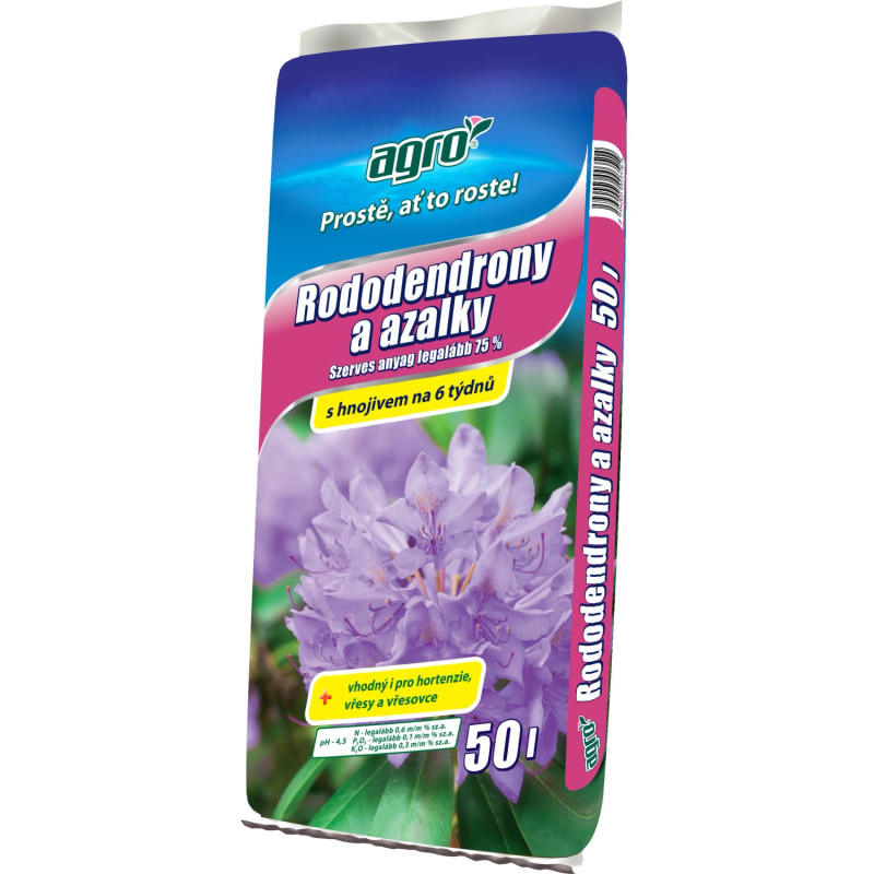 AGRO substrát rododendrony a azalky 50 l