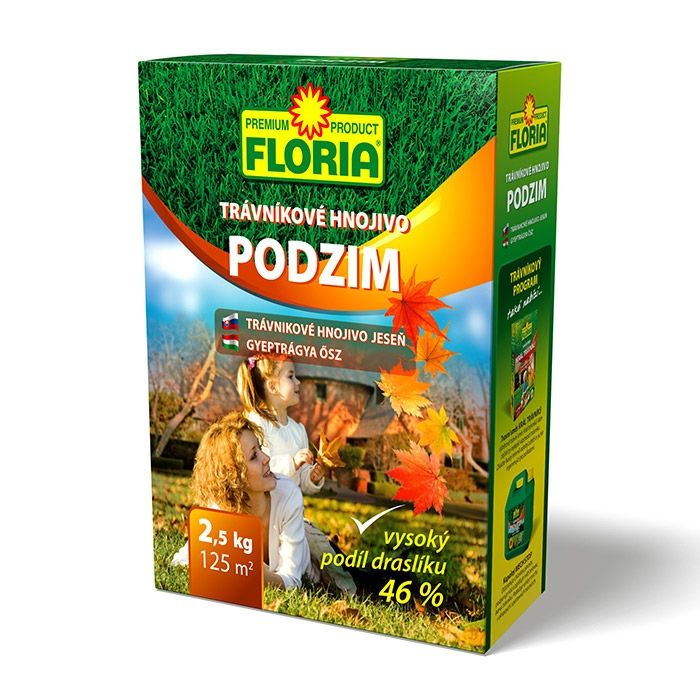 Floria Trávníkové hnojivo podzim