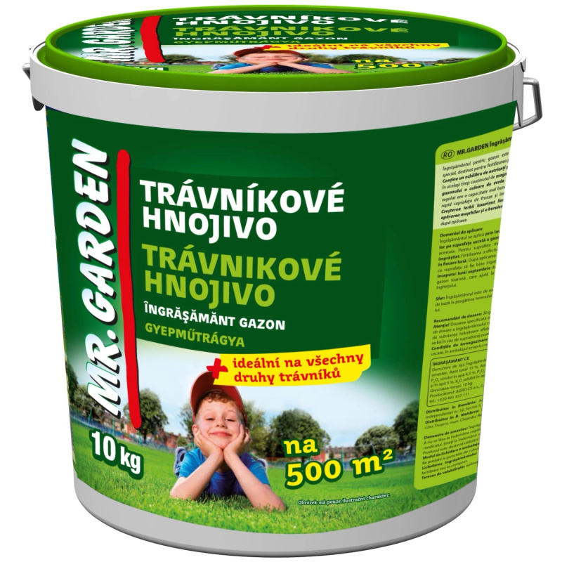 MR.GARDEN Trávníkové hnojivo 10 kg