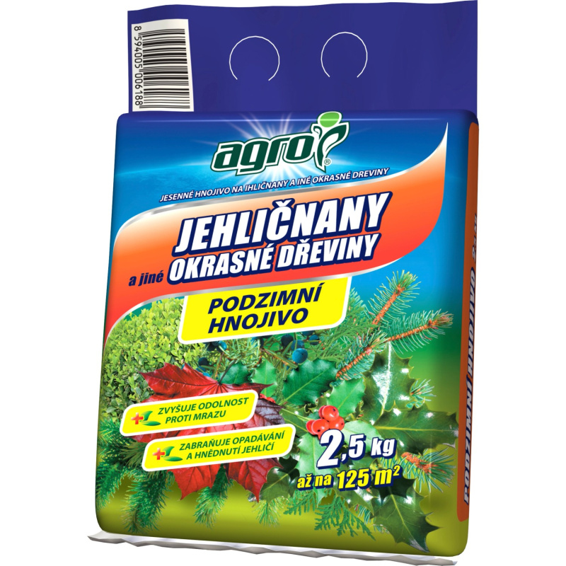 Agro podzimní hnojivo pro jehličnany  2,5 kg