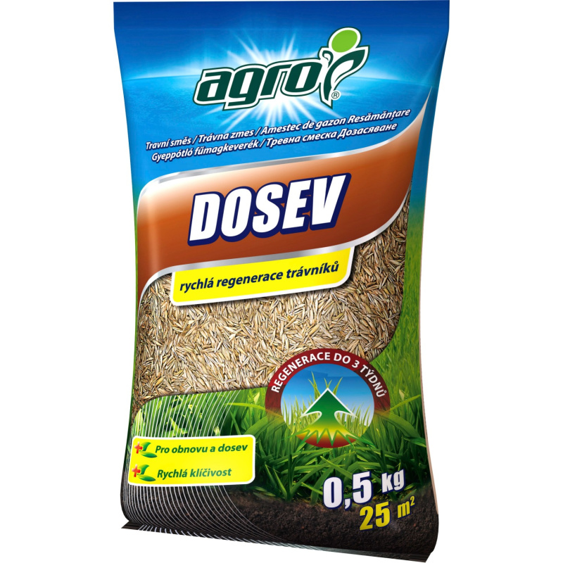 Travní směs Agro dosev 0,5 kg