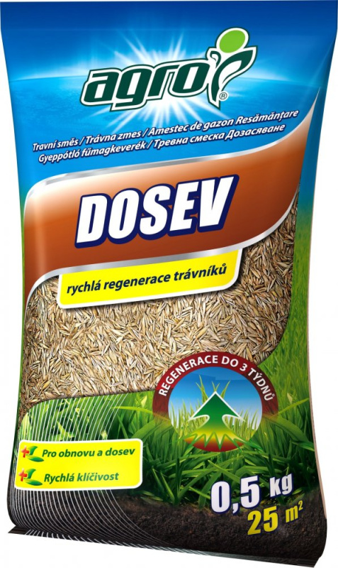 Travní směs Agro dosev 0,5 kg