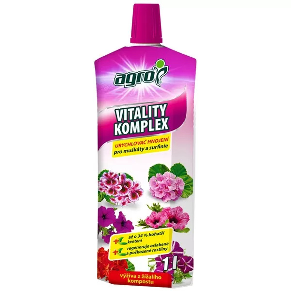 AGRO Vitality komplex muškát a surfinie 1l
