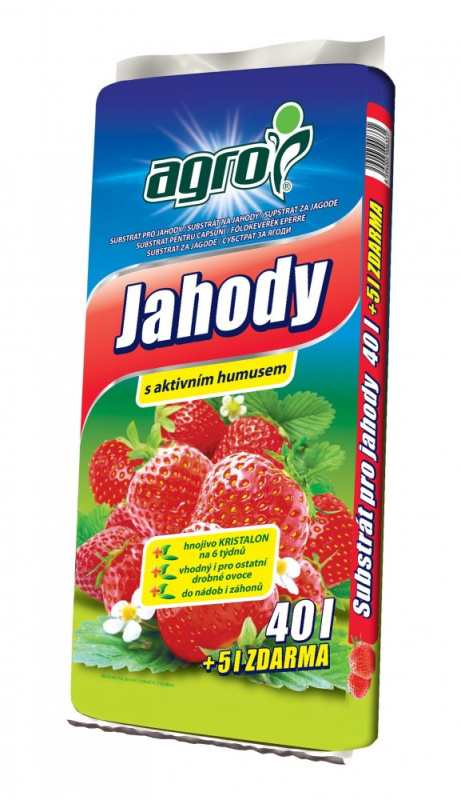 AGRO substrát jahody 40 + 5 l