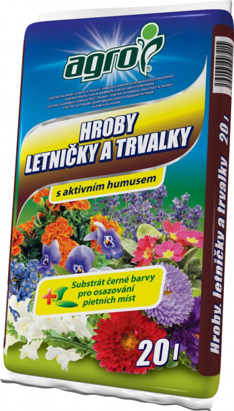 Agro Substrát na hroby 20 l