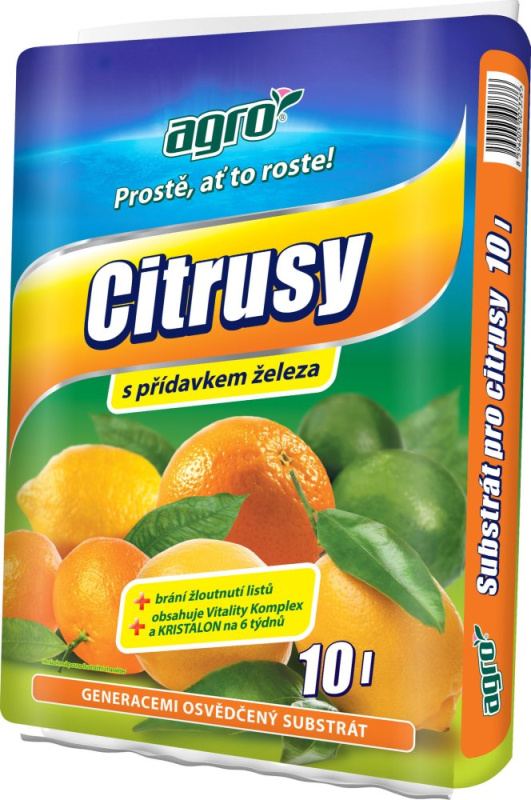 Agro Substrát pro citrusy 10 l