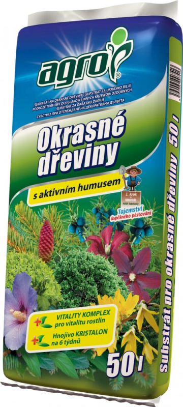 Agro Substrát pro okrasné dřeviny 50 l
