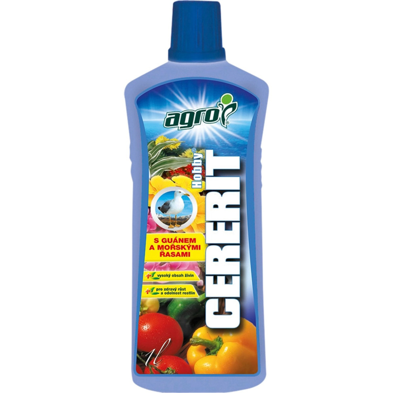 AGRO Kapalný cererit hobby s guánem a mořskými řasami 1 l