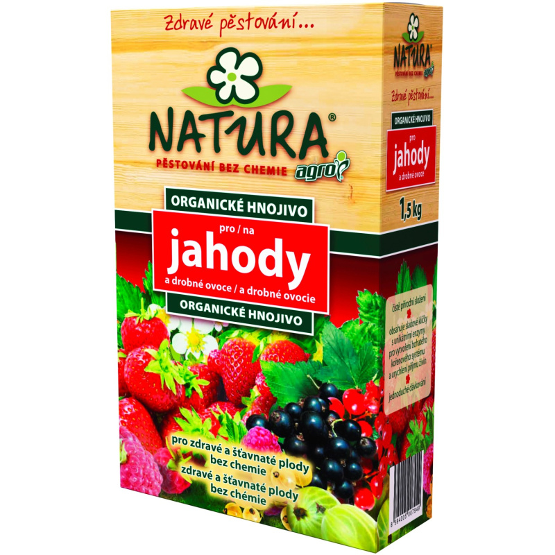NATURA Přírodní hnojivo pro jahody a drobné ovoce