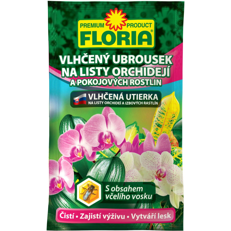 Vlhčené ubrousky Floria