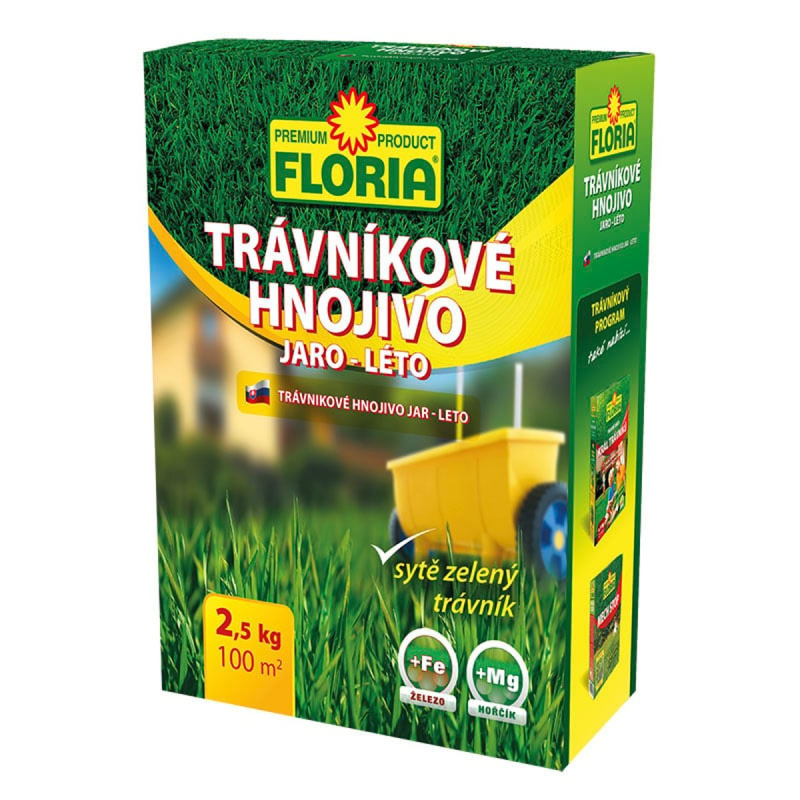 Floria Trávníkové hnojivo jaro/léto