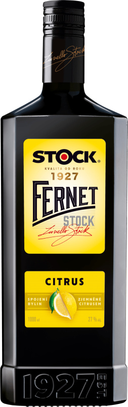 Fernet stock citrus 27% 0,5l