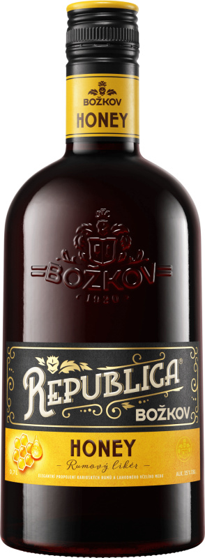 Božkov Republica Honey 33% 0,7l