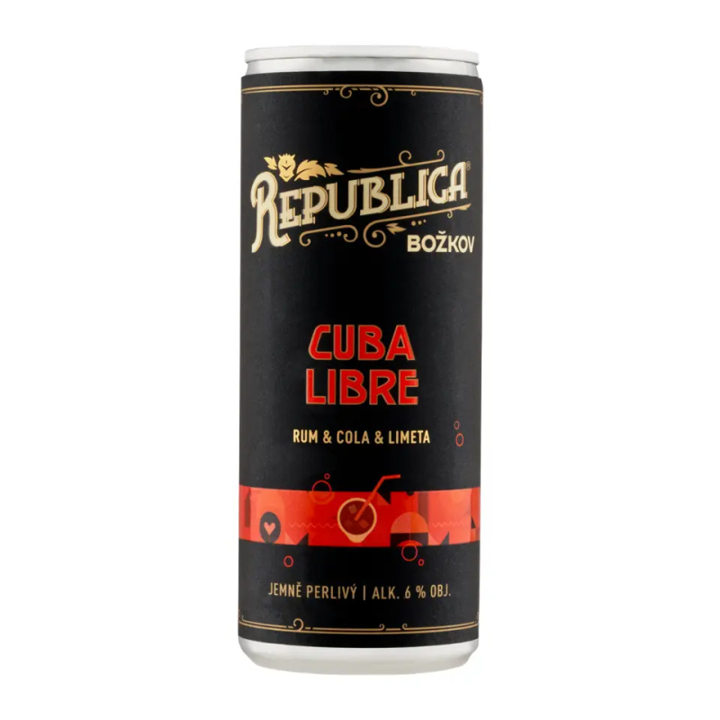 Božkov Republica Cuba Libre 0,25 l