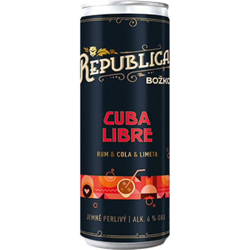 Božkov Republica Cuba Libre 6% obj.