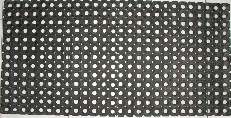 Outdoor rohož, 50 x 100 cm, černá