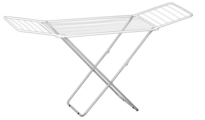 Sušák na prádlo Toro 900049 / sušící plocha 18 m / kov / nosnost 17 kg / bílá Varianta: ivi1