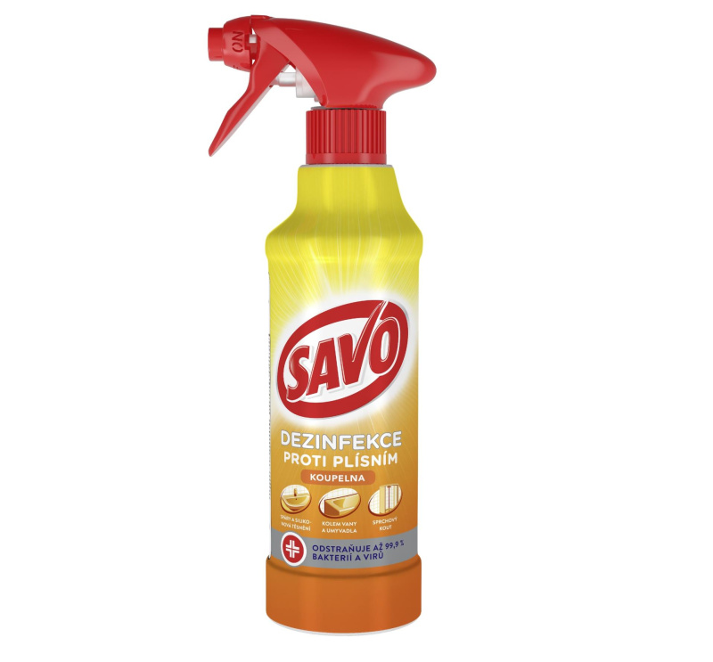 Přípravek proti plísním - Savo koupelna, 500 ml
