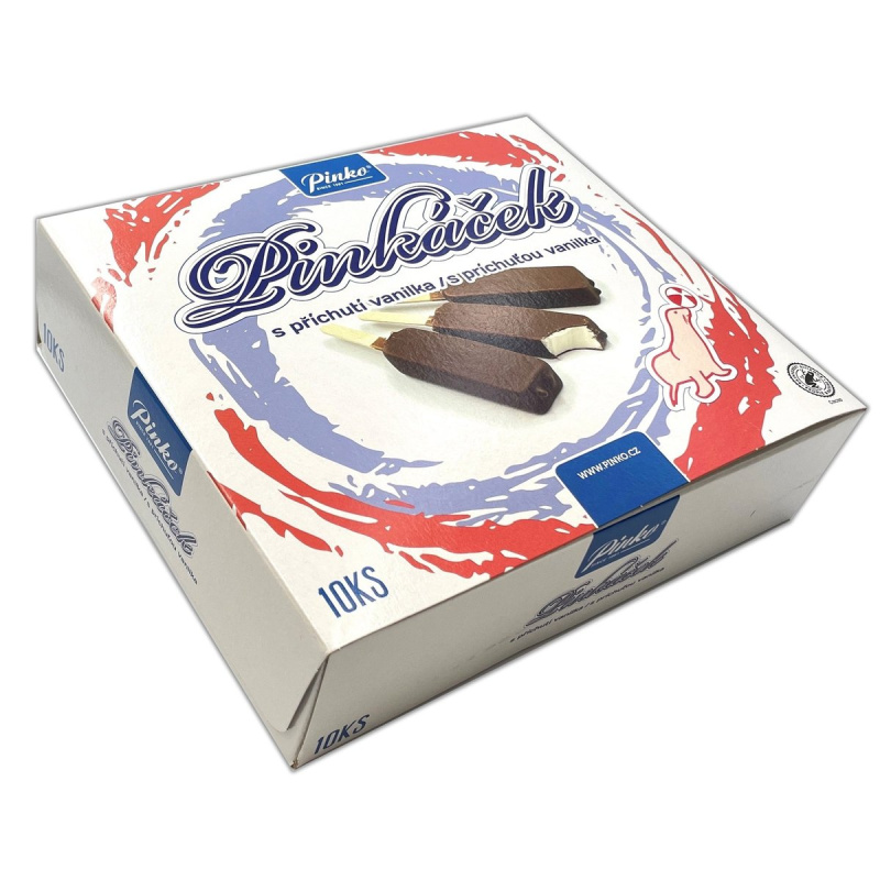 Pinko Pinkáček vanilka nanuky multipack (10×45 ml)