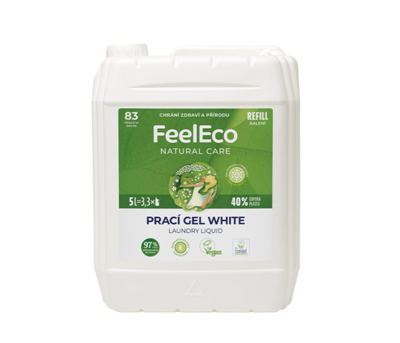 Feel Eco Prací gel white 5 l