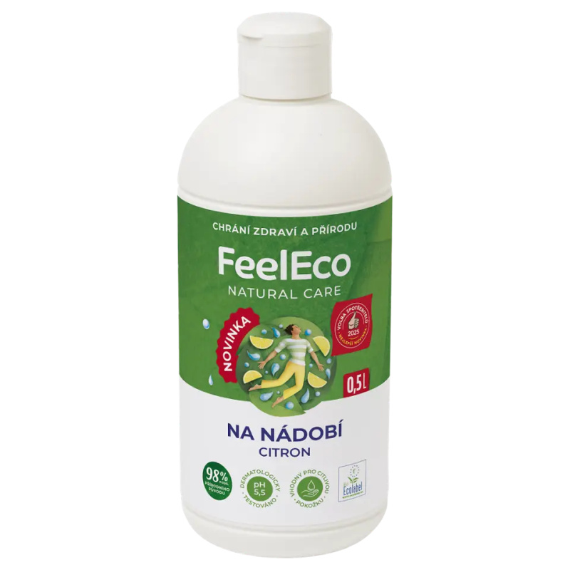 Feel Eco Na nádobí s vůní citronu 500 ml