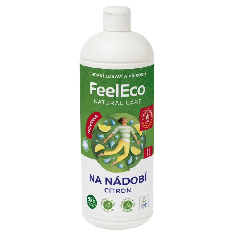 Feel Eco Na nádobí s vůní citronu 1 l