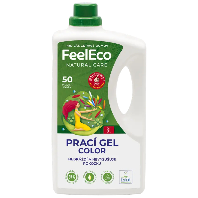 FeelEco Color prací gel (3 l)