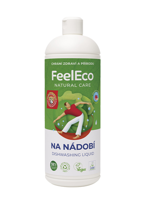 Prostředek na nádobí Feel Eco, 1000 ml