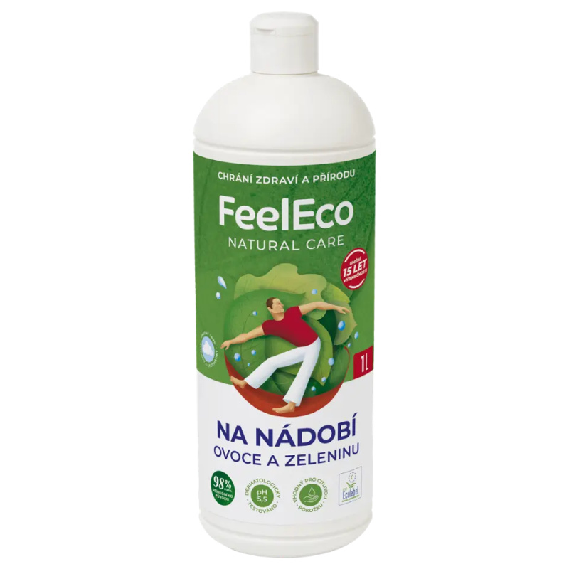 Prostředek na nádobí Feel Eco, 1000 ml