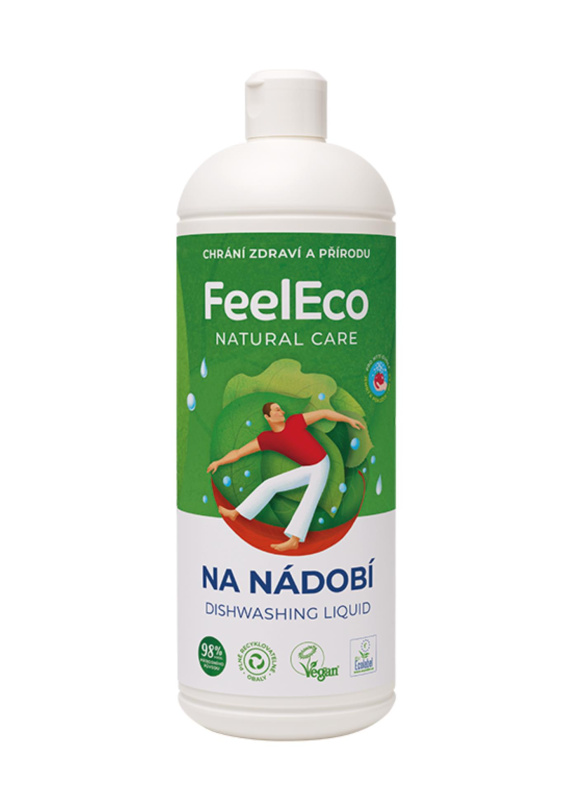 Prostředek na nádobí Feel Eco, 1000 ml