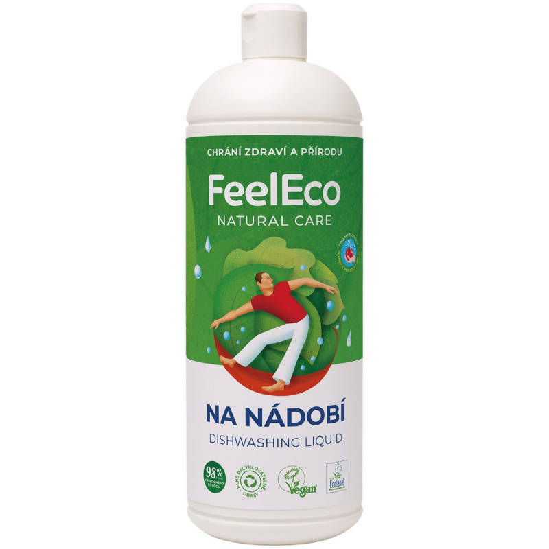 Prostředek na nádobí Feel Eco, 1000 ml