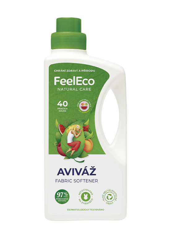 FEEL ECO Aviváž s vůní ovoce 40 praní 1000 ml