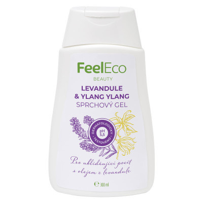 FEEL ECO Sprchový gel Levandule & Ylang-Ylang 300 ml