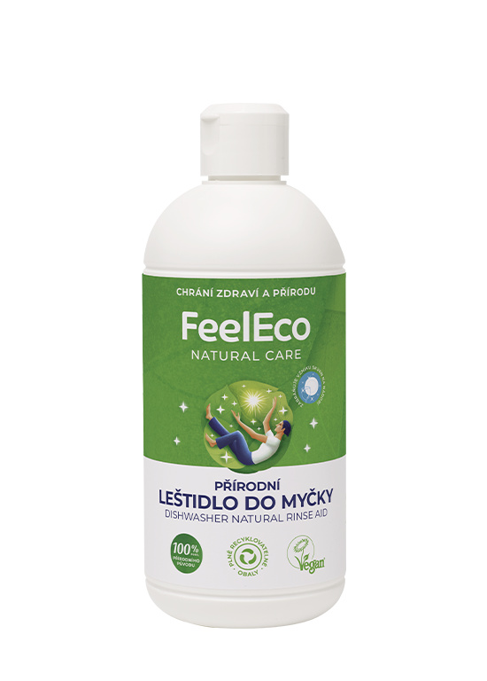 Ekologické leštidlo do myčky Feel Eco, 500 ml