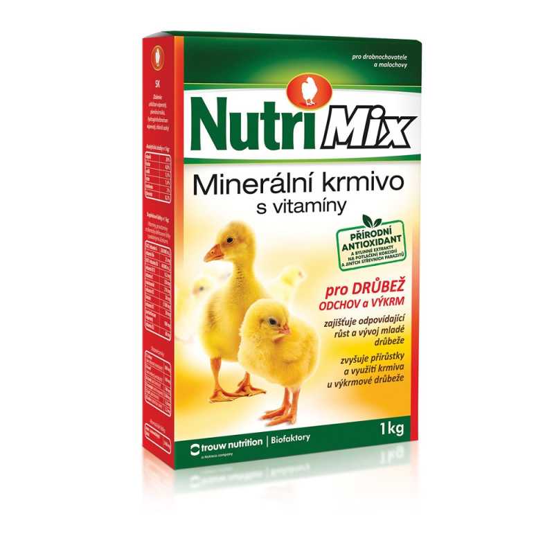 Nutri Mix pro drůbež výkrm a odchov plv 1 kg