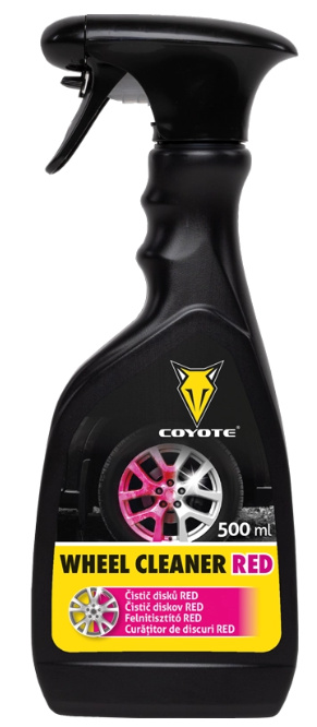 Coyote čistič disků kol red 500 ml
