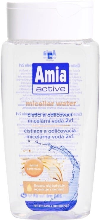 Amia active micelární voda 2v1 200 ml
