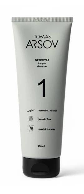 Tomas Arsov Green Tea Shampoo čisticí a vyživující šampon pro každodenní použití 250 ml