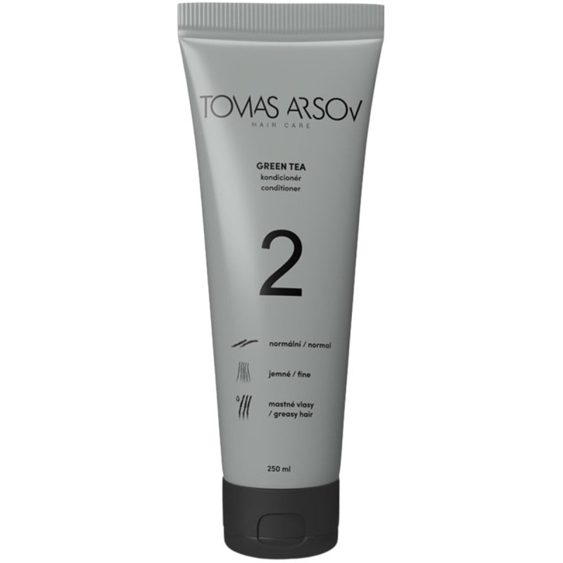 Tomas Arsov Green Tea Rinse Off Conditioner kondicionér pro každodenní použití na roztřepené konečky vlasů 250 ml