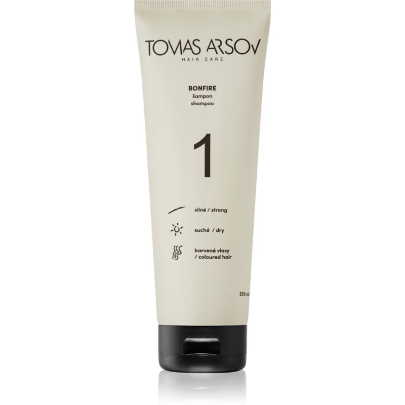 Tomas Arsov Bonfire Shampoo hydratační šampon pro ochranu barvy pro poškozené a barvené vlasy 250 ml