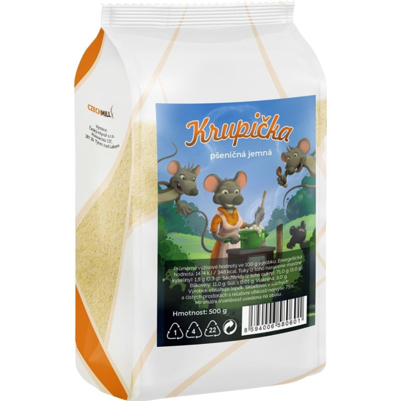 Czechmill Krupička pšeničná jemná