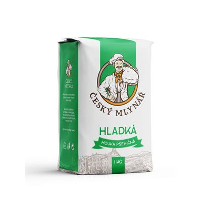 ČESKÝ MLYNÁŘ Čes Mlynář HLADKÁ MOUKA 1kg