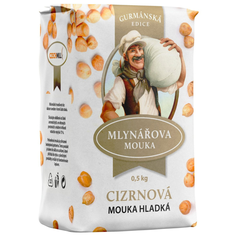Mlynářova mouka Cizrnová mouka hladká