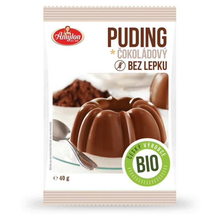 Amylon BIO Puding čokoládový bez lepku