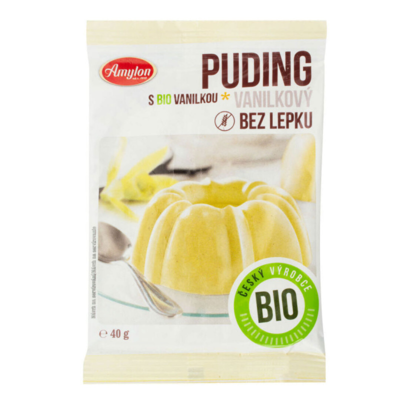 Amylon BIO Puding vanilkový bez lepku